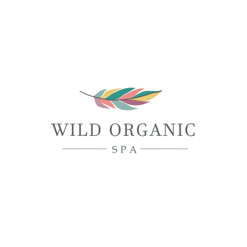 wild organic spa needs a classy modern logo. I attached my visions and colours as a guide line. :) Design by Miss Morgan Designs