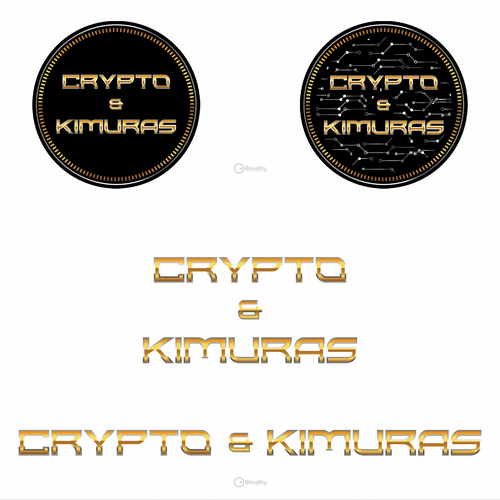 Crypto Coin + Font (2 words) Design for Martial Arts Team Design by Bisuality