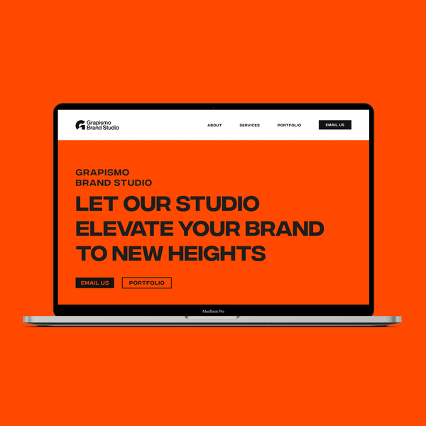 Modern and Eye-Catching Website for Grapismo