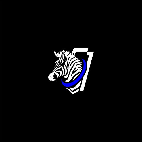 Edgy, Tough, Rugged, clothing Logo cleverly combining "Zebra" and "51" in a unique way. Design by Athar82