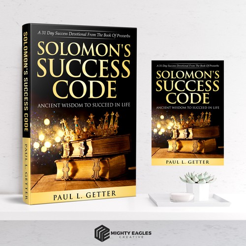 Design A Book Cover For A Christian Devotional That Uncovers The Secret To Success In The Scripture Design by Mighty_Eagle