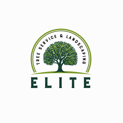 who can make the best tree and landscaping logo in the world! Design by vraione