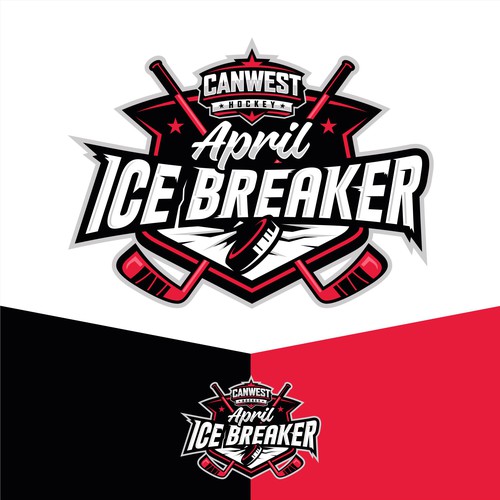 create a COOL logo for our April Ice Breaker hockey tournament Design by AtoGraphz