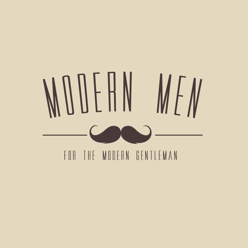 Manly, Retro-Modern Logo for Modern Men: A Subscription Box for the Modern Gentleman Design by W_I_R_E