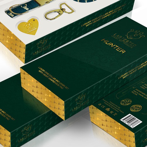 Innovative packaging design for luxury dog collar and leash set ...