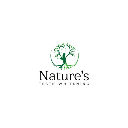 Nature's Teeth Whitening - Needs a Natural Company Logo Design by Web Hub Solution