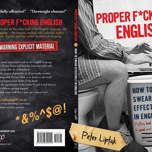 New book cover wanted for Exile Press' - "Proper F*cking English" Design by line14