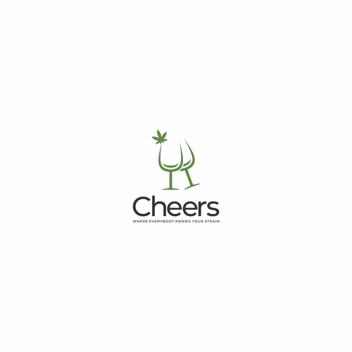 Cheers Cannabis where everyone knows your strain!  Need a great design 4 a world class cannabis shop Design by Nathan.DE