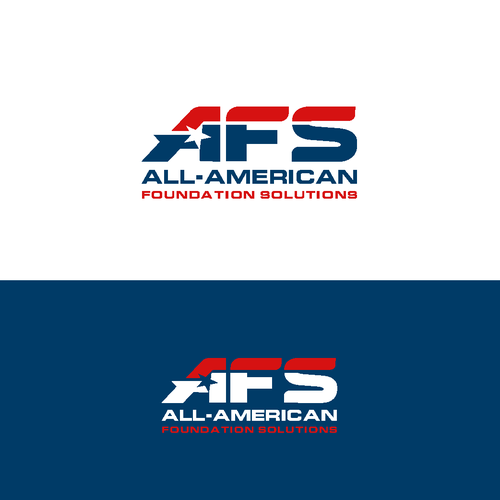 All-American Foundation Solutions Company Logo Design by ropix