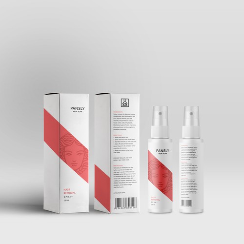 Modern Cosmetic Product Packaging Design réalisé par Byteripper