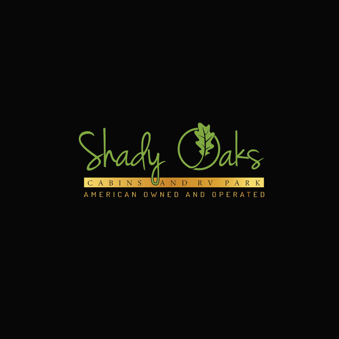 Shady Oaks Cabins Logo Design Contest