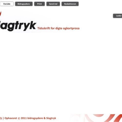 Simple Header and Footer for website Design von cana
