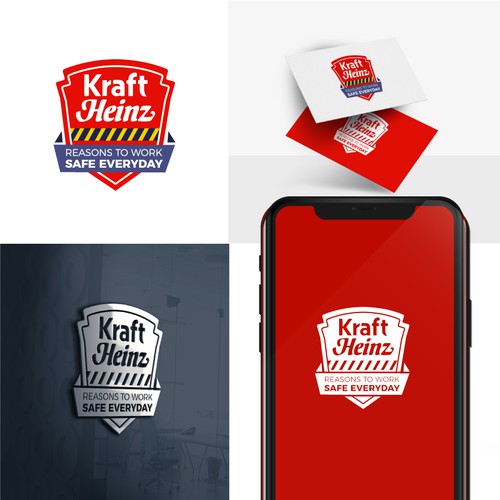 Kraft Heinz Springfield Safety LOGO Design by JosH.Creative™