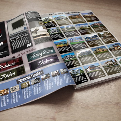 Eye Catching Advertising Magazine Layout needed for the Home Build Industry Design by iamGrv