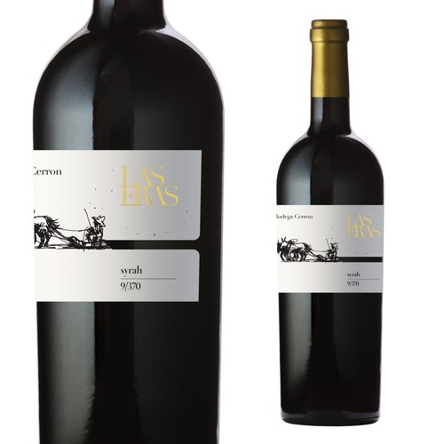 ORGANIC EXCLUSIVE WINE LABEL DESIGN - BODEGA CERRON Design por DesignLeb