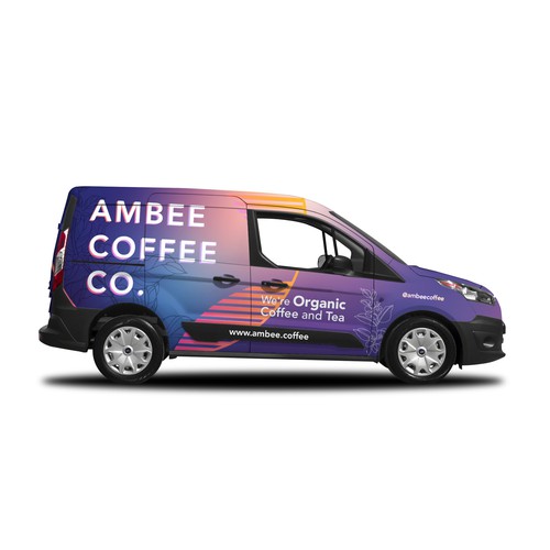 Design an Amazing truck wrap for an Emerging Organic Coffee Company Design by Wilson8a