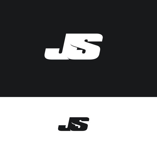 JS Monogram Logo Design by Dswan