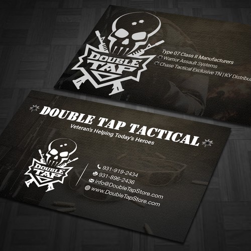 Tactical Business Card needed to represent growing brand | Business ...