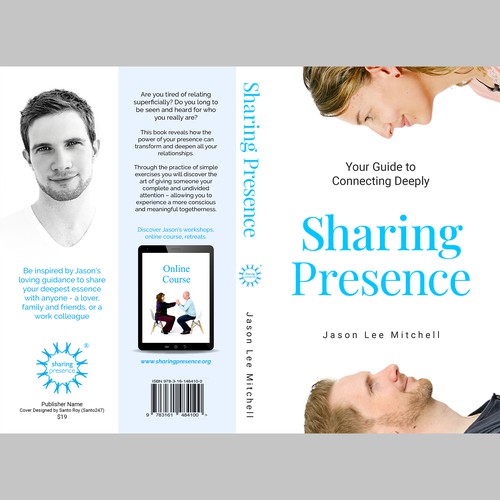 Mindfulness Book Cover on Sharing Presence Design by SantoRoy71