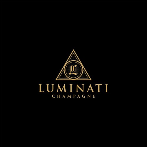 champagne logo design - Lumimati Design by duatigade