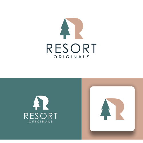 Custom Resort-Themed Apparel Logo Design Design by M a s s i o n .