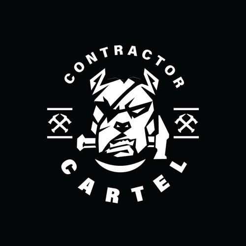 Manly LOGO for the Contractor Cartel Design réalisé par EkaroBe