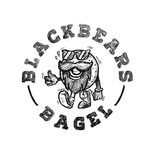 Blackbears Bagel Design by Arti95