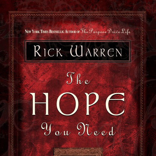 Design Rick Warren's New Book Cover Design réalisé par wordleman