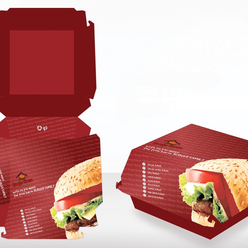 Need Help with fast food packaging (Burger House Restaurant) | Product ...