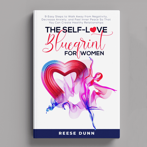 Need an attention grabbing, topic resonance,  bold color, aesthetically professional book cover about Self-Love for Wome Design by Purushotham49