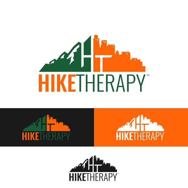 Design by DOT DC titled "Hike Therapy Logo"