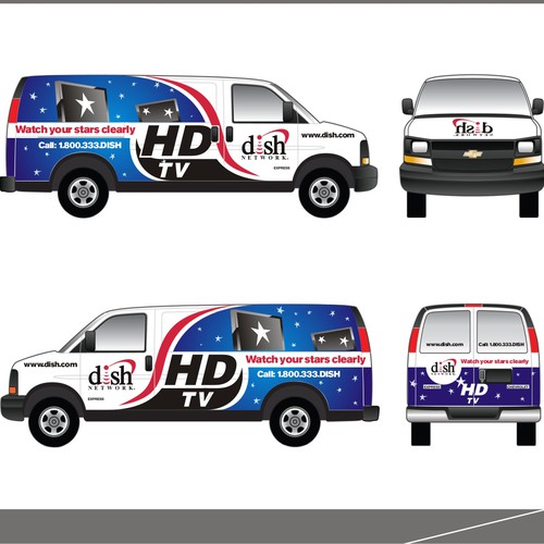 Diseño de V&S 002 ~ REDESIGN THE DISH NETWORK INSTALLATION FLEET de Lucko