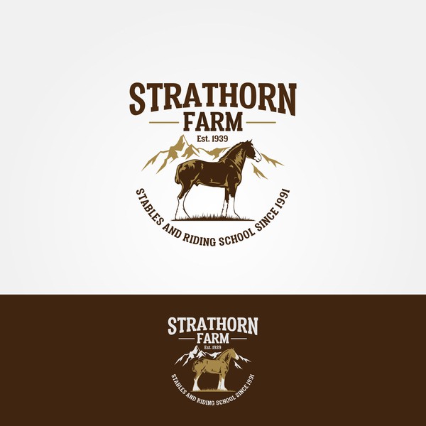 Design by R-99 titled "STRATHORN FARM"