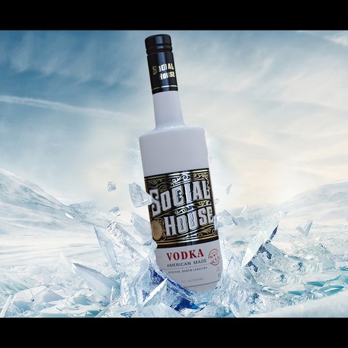 Seeking  Creative Ad for Premium Vodka!! Design by Max63