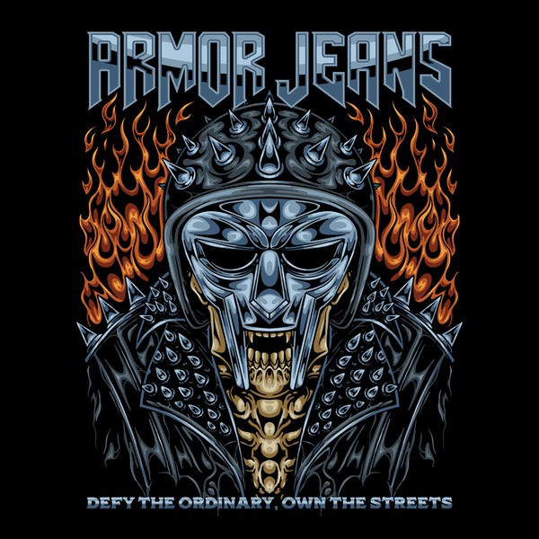 Streetwear Company T-Shirt Design Illustration