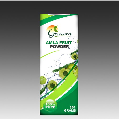 Amla Fruit Powder Label Design by Kumar_85