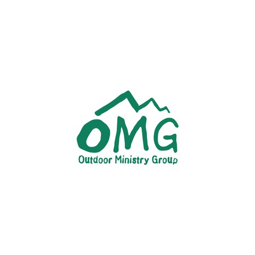 OMG Outdoor Ministry Group Design por Design Nation™