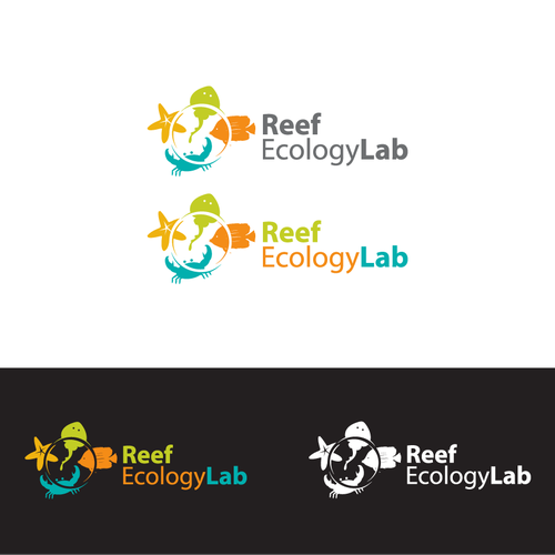 logo for Reef Ecology Lab Design by 7- Lung