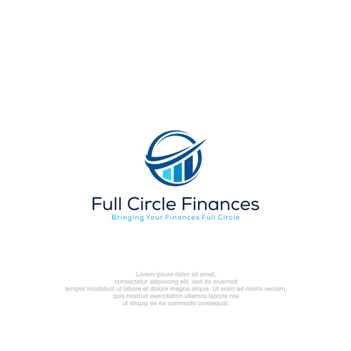 Simple but eye catching Full Circle logo for retirees Design réalisé par axioo