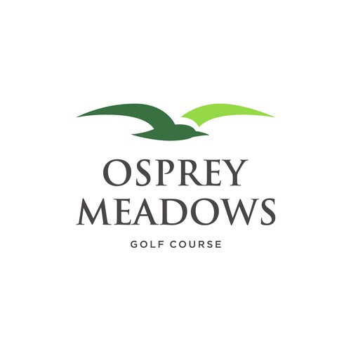 Golf Course Logo - Osprey Meadows Golf Course at Tamarack Design by Elbes™