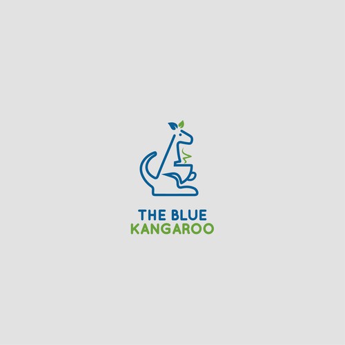 The Blue Kangaroo Cafe's quest for BRAND and Identity. Design by VSS Design