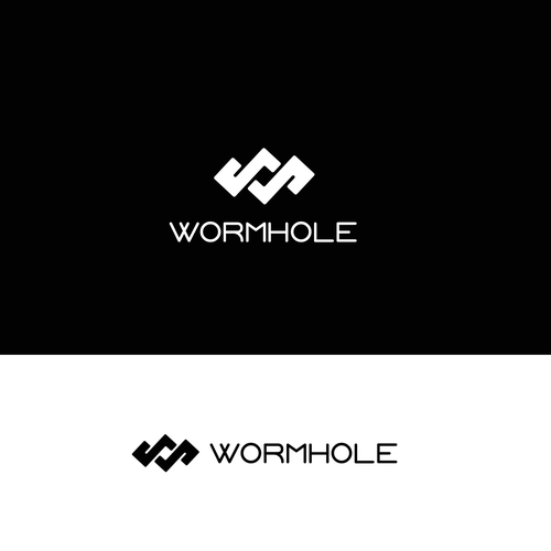 Wormhole Protocol Logo Design Design by Cirque du Franka