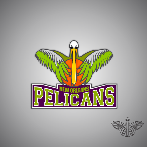 99designs community contest: Help brand the New Orleans Pelicans!! Réalisé par CORNELIS