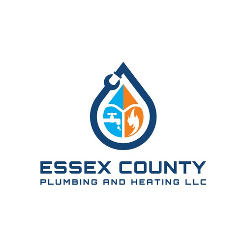 Established HIGH END Plumbing and Heating company REBRAND Design by moshiur008