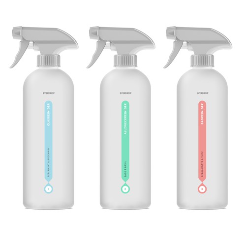 Premium Spray Bottle and Packaging for Cleaning Supplies-ontwerp door gs-designs