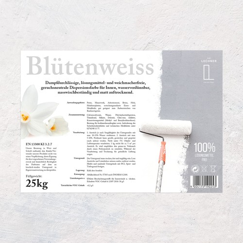 Etiquetas de producto propuesta en el concurso por ProveMan