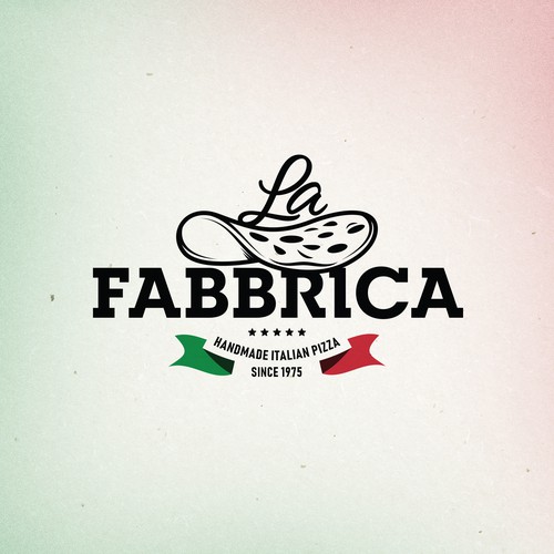 We need a powerful logo for our pizza production - La Fabbrica Design by Silviu Pruteanu