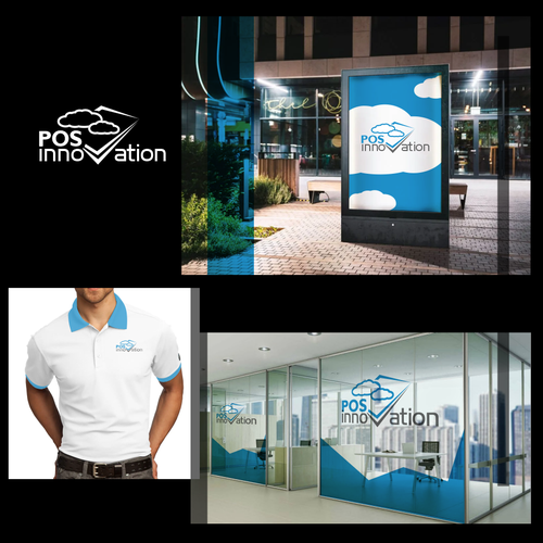 Modern and sophisticated logo- Point of sale system Diseño de iconAge