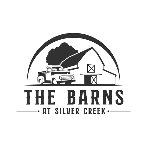 The Barns at Silver Creek - Simple Logo Design by Brainstorming_day