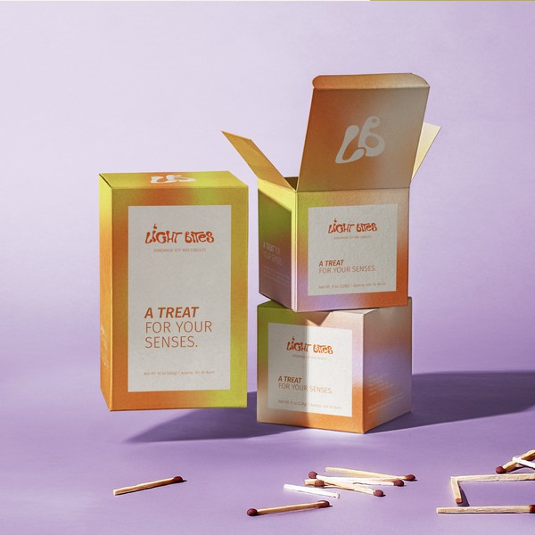 LIGHT BITES – Brand Identity for handmade candles